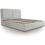 Picture of Ottoman Bed| King Size| Light Grey| Modern Style