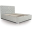 Picture of Ottoman Extra Storage Bed| Super King| Light Grey| Modern Style