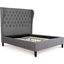 Picture of Standard Bed| King Size| Dark Grey| Contemporary Style
