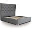Picture of Four Drawer Bed| King Size| Dark Grey| Contemporary Style