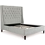 Picture of Standard Bed| Double| Light Grey| Contemporary Style