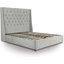 Picture of Front Drawer Bed| King Size| Light Grey| Contemporary Style