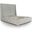 Picture of Ottoman Extra Storage Bed| King Size| Light Grey| Contemporary Style