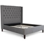 Picture of Standard Bed| King Size| Dark Grey| Contemporary Style