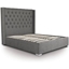 Picture of Ottoman Extra Storage Bed| King Size| Dark Grey| Contemporary Style