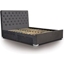 Picture of Four Drawer Bed| King Size| Dark Grey Velour| Modern Style